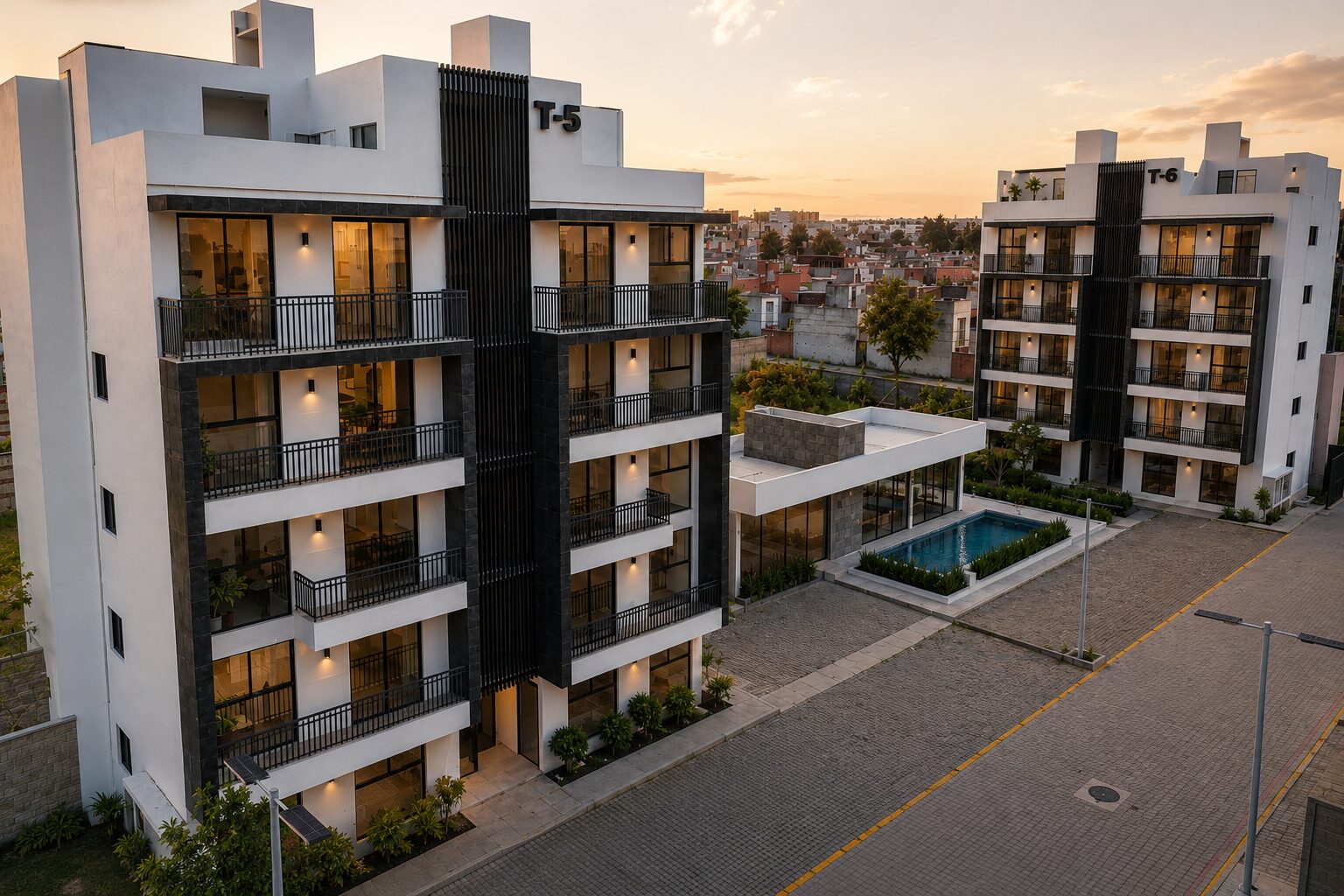 Seguridad y acceso de Fiore Condos